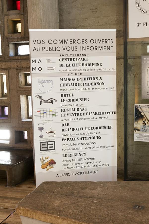 Cite Radieuse - Le Corbusier Marseille Extérieur photo